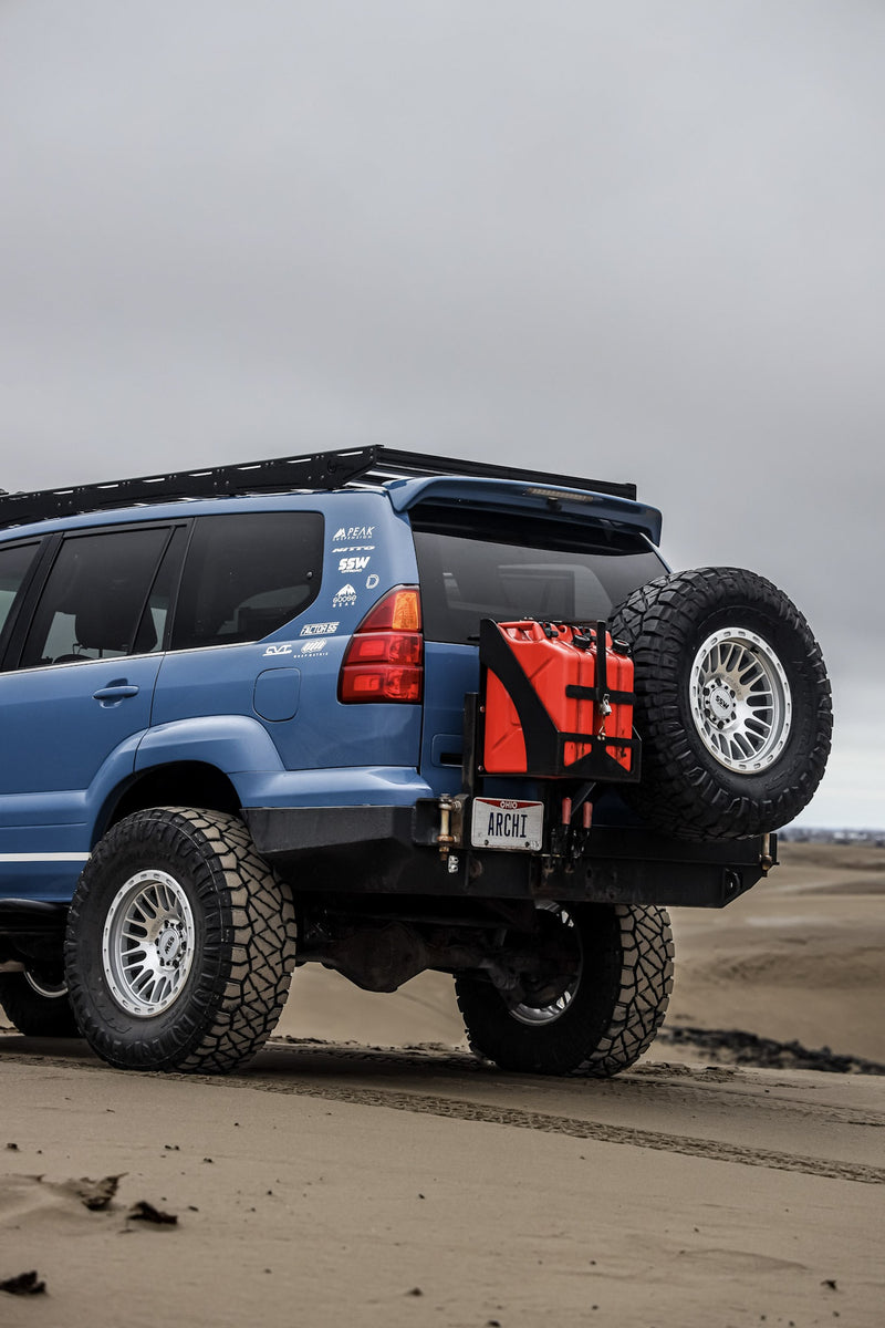 GX470 / Land Cruiser Prado 120 Low Profile Rear Bumper Kit - Photo 9