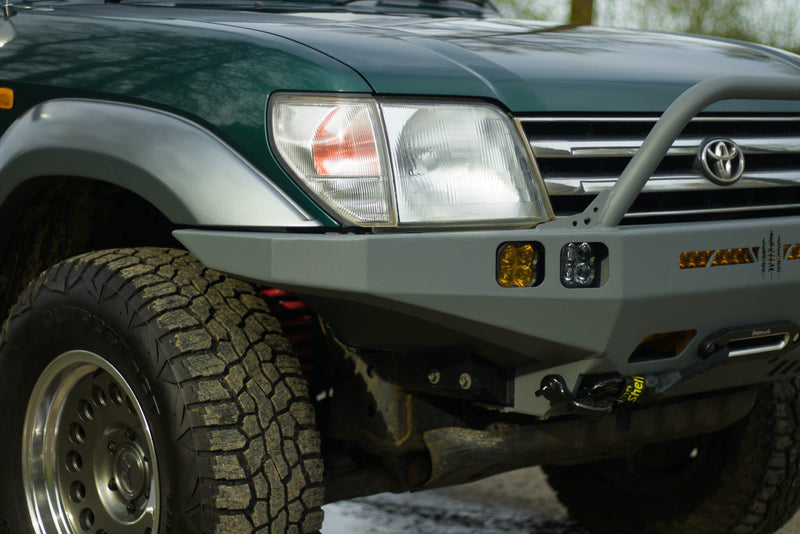 90 Series Land Cruiser High Clearance Front Bumper Kit - Photo 6