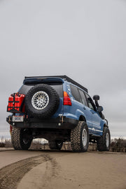 GX470 / Land Cruiser Prado 120 Low Profile Rear Bumper Kit - Photo 7