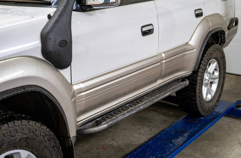 90 Series Land Cruiser Rock Slider Weld-Together Kit (Bolt on) - Photo 1