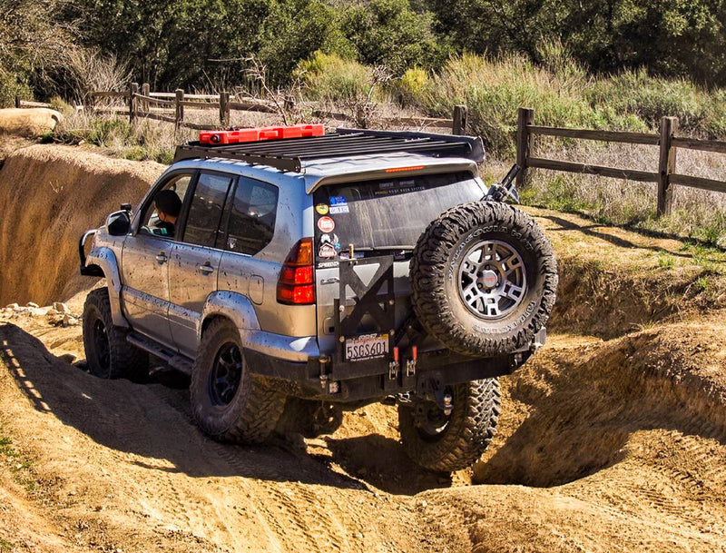 GX470 / Land Cruiser Prado 120 Low Profile Rear Bumper Kit - Photo 13