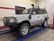 90 Series Land Cruiser Rock Slider Weld-Together Kit (Bolt on) - Photo 3