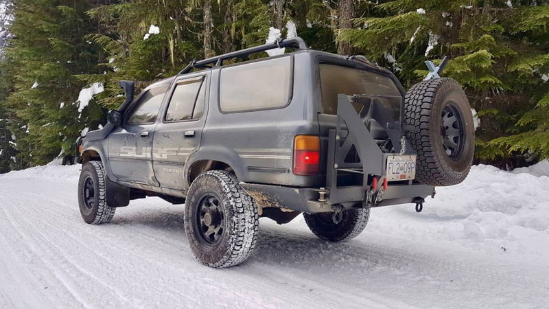 2nd Gen 4Runner / Hilux Surf High Clearance Rear Plate Bumper Kit - Photo 4