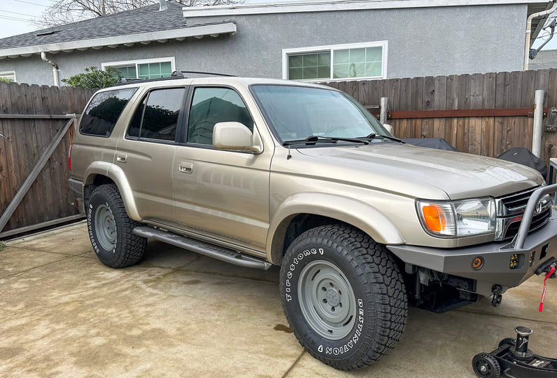 3rd Gen Toyota 4Runner / Hilux Surf Kickout Rock Slider Weld-Together Kit (Bolt on) - Photo 2