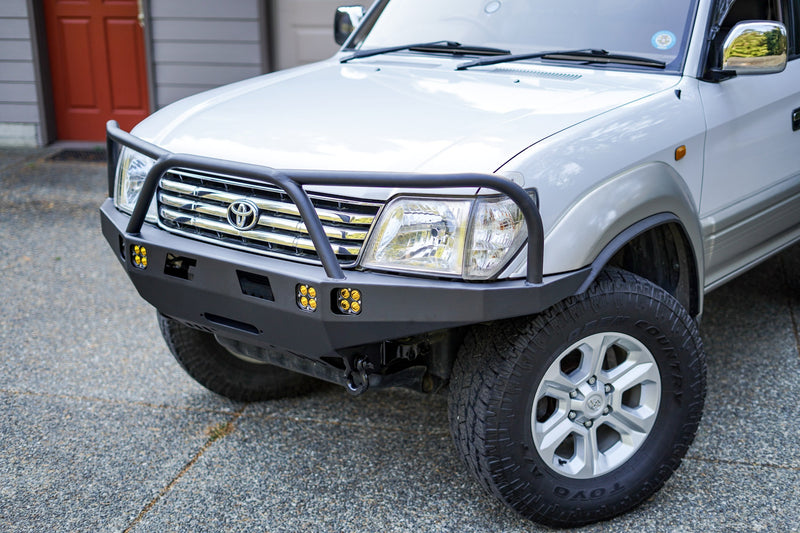 90 Series Land Cruiser High Clearance Front Bumper Kit - Photo 11