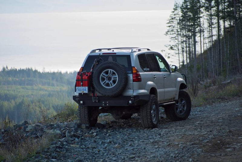 GX470 / Land Cruiser Prado 120 Low Profile Rear Bumper Kit - Photo 11