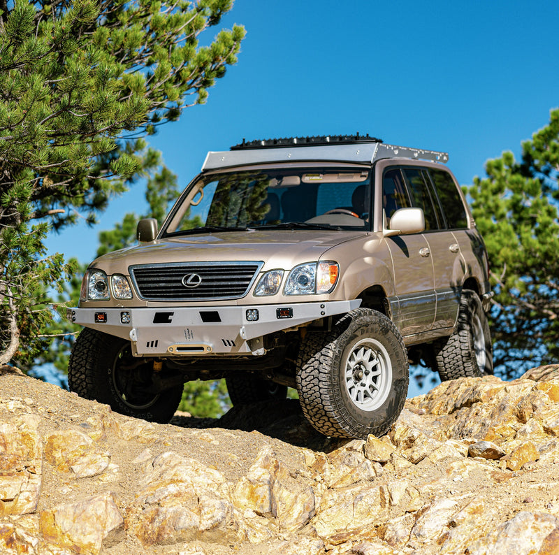 100 Series Land Cruiser High Clearance Front Bumper Kit - Photo 4