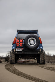 GX470 / Land Cruiser Prado 120 Low Profile Rear Bumper Kit - Photo 8
