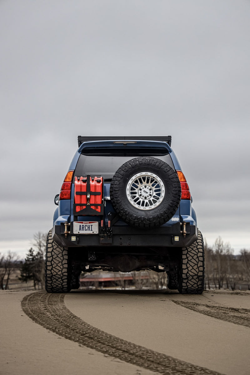 GX470 / Land Cruiser Prado 120 Low Profile Rear Bumper Kit - Photo 8