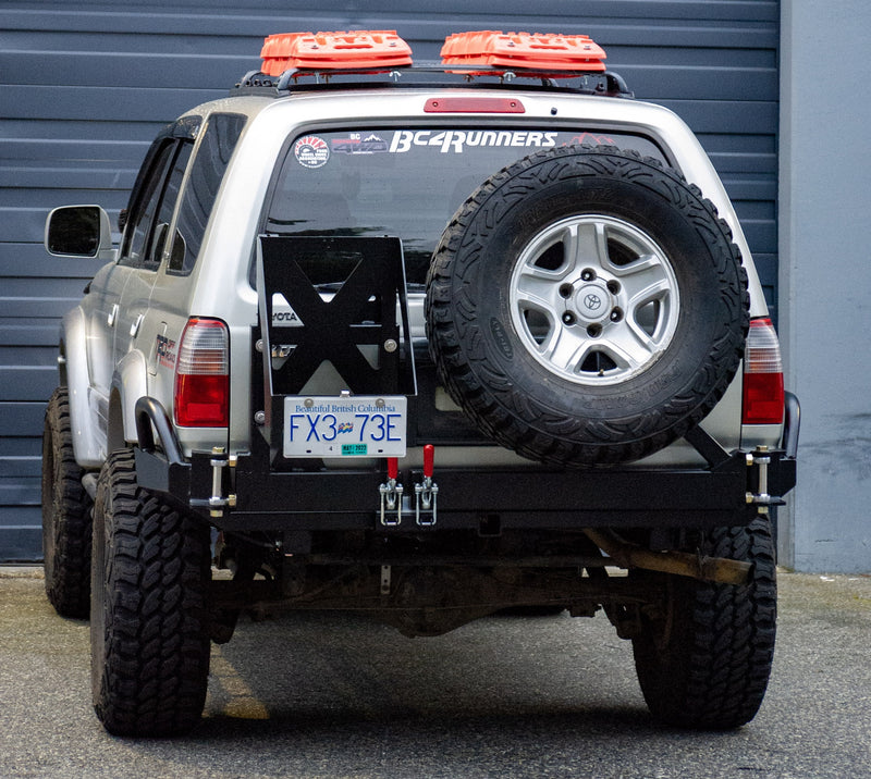 3rd Gen 4Runner / Hilux Surf Hybrid Plate Rear Bumper Kit - Photo 10