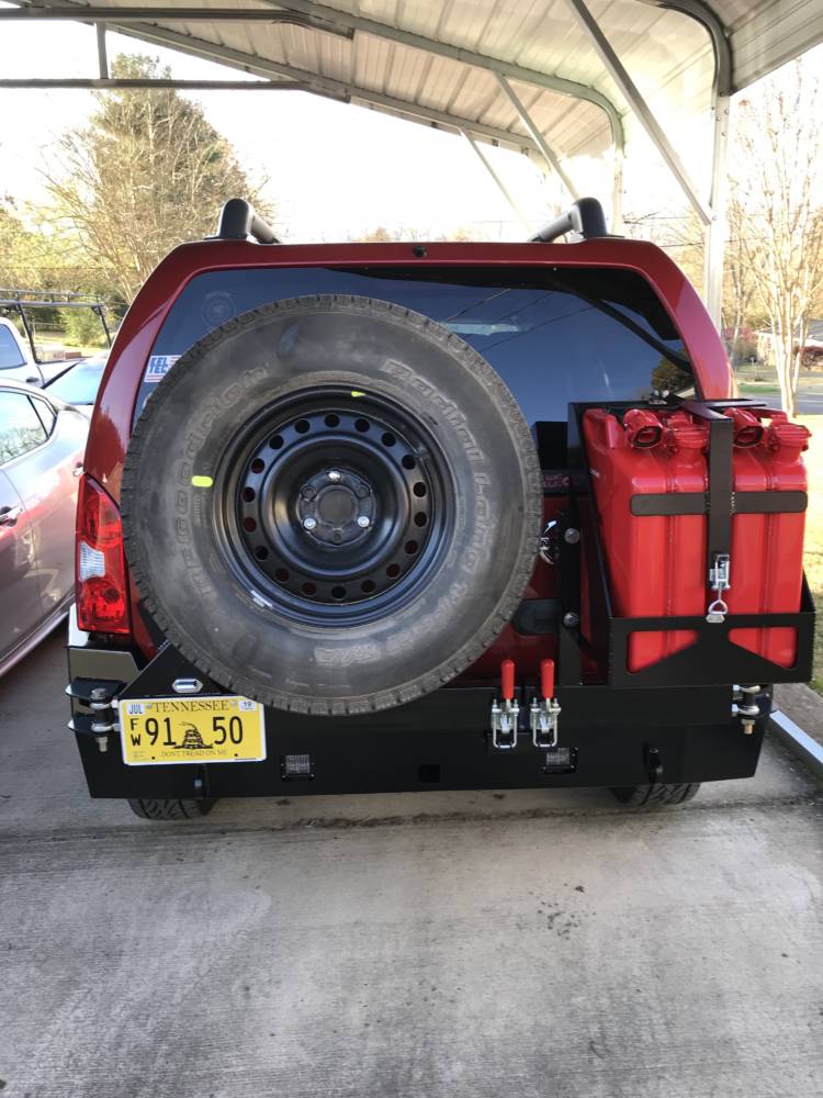 2nd Gen Xterra Wrap Around Rear Bumper Kit - Photo 15