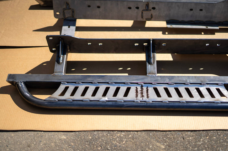 2003-2023 Toyota 4Runner / Hilux Surf Kickout Rock Slider Weld-Together Kit (Bolt on) - Photo 11