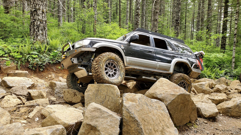 3rd Gen 4Runner / Hilux Surf Drivetrain Skid Plate Kit - Photo 14